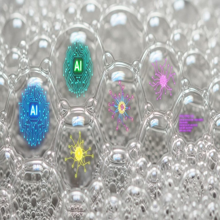 Se descubre una conexión matemática inesperada entre la espuma de jabón y la inteligencia artificial.