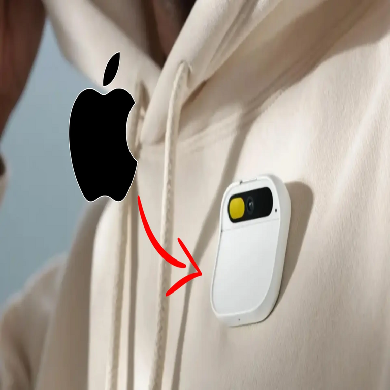 Apple está desarrollando su propio dispositivo AI Pin, un wearable equipado con cámaras, micrófonos y altavoces diseñado para complementar el iPhone.