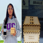 En Perú, una estudiante universitaria crea una herramienta que convierte texto digital en Braille en tiempo real.