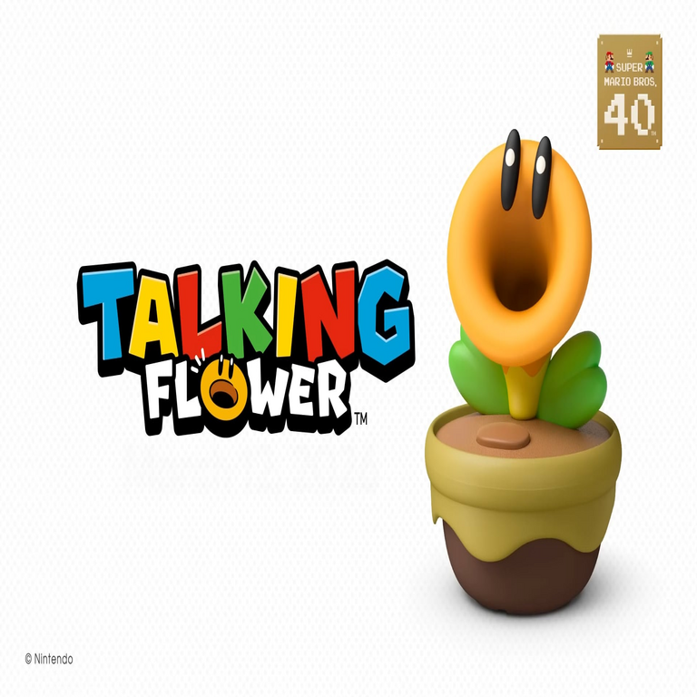 La Flor Parlante de Super Mario Wonder se materializa como un dispositivo real: sus funciones y cómo adquirirlo.