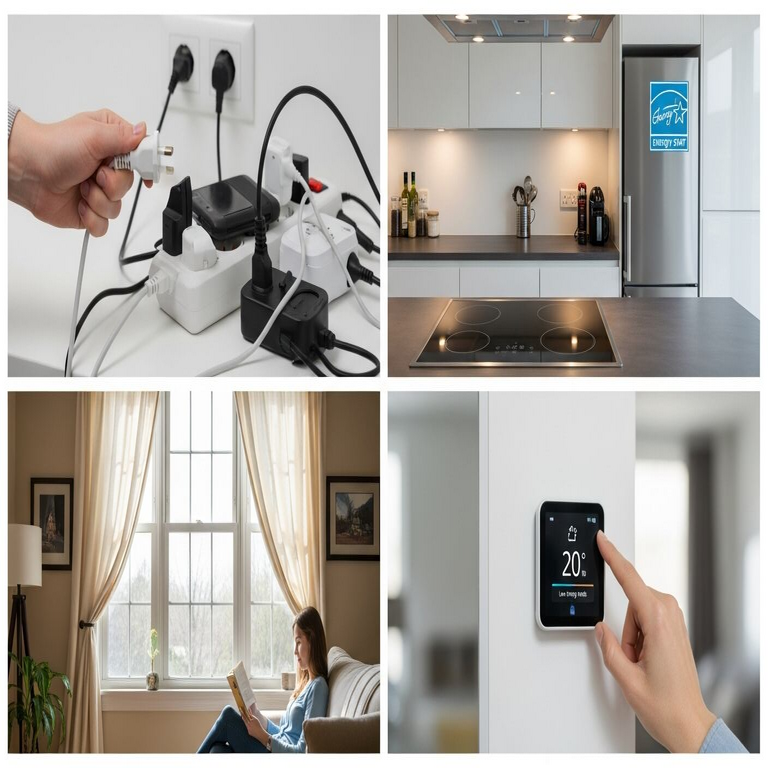 Cinco estrategias eficaces para el ahorro de energía en el hogar y la reducción de los gastos mensuales.