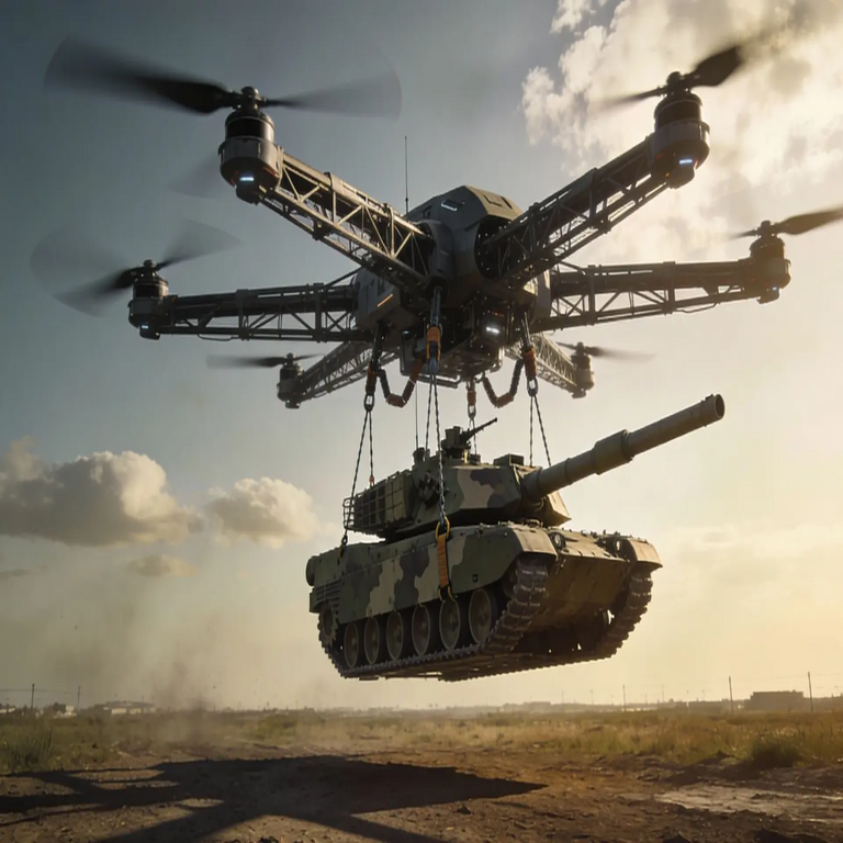 El conflicto en Ucrania ha escalado a un nivel de intensidad extrema, con el uso de drones aéreos de manera análoga a un servicio de transporte bajo demanda como Uber.