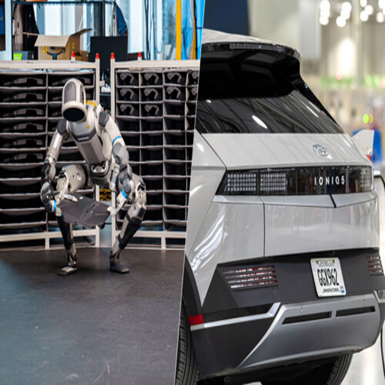 Hyundai visualiza plantas industriales pobladas por robots humanoides, aunque un sindicato surcoreano advierte no tan deprisa.