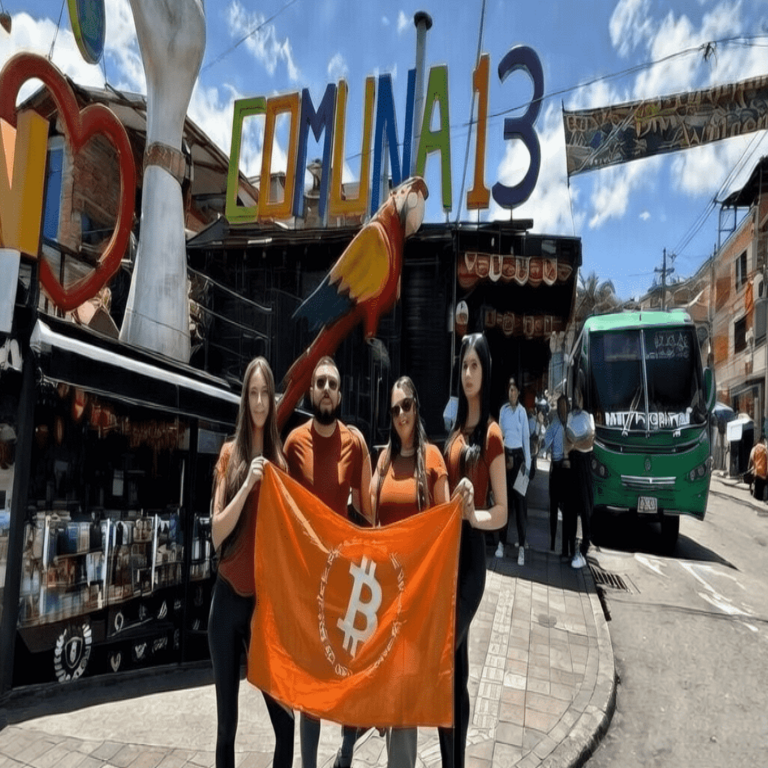 Bitcoin se introduce en la emblemática Comuna 13 de Medellín