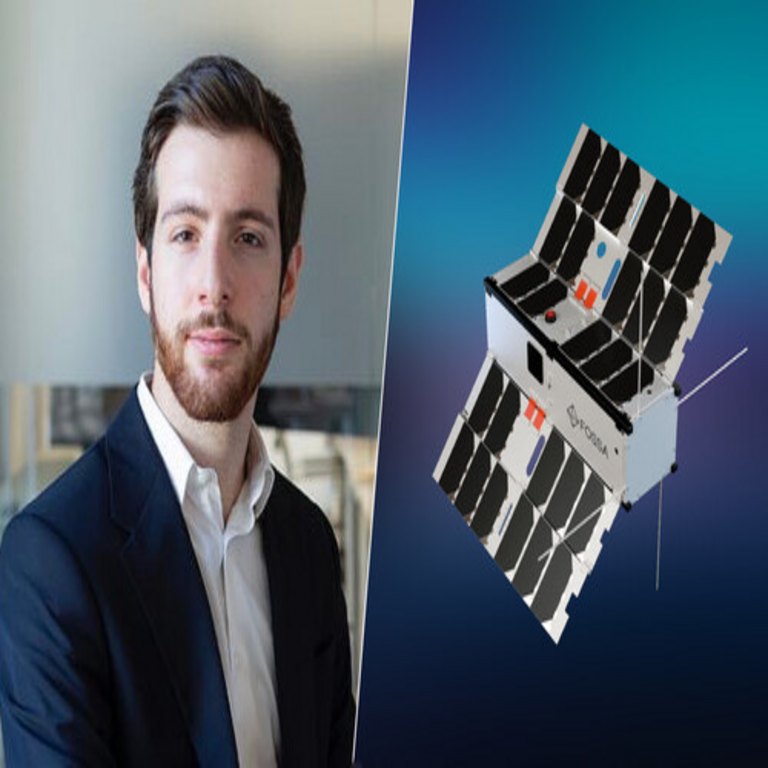 A los 16 años, desarrolló un picosatélite en su habitación en Madrid. En la actualidad, su compañía se encuentra a la vanguardia global en comunicaciones IoT.