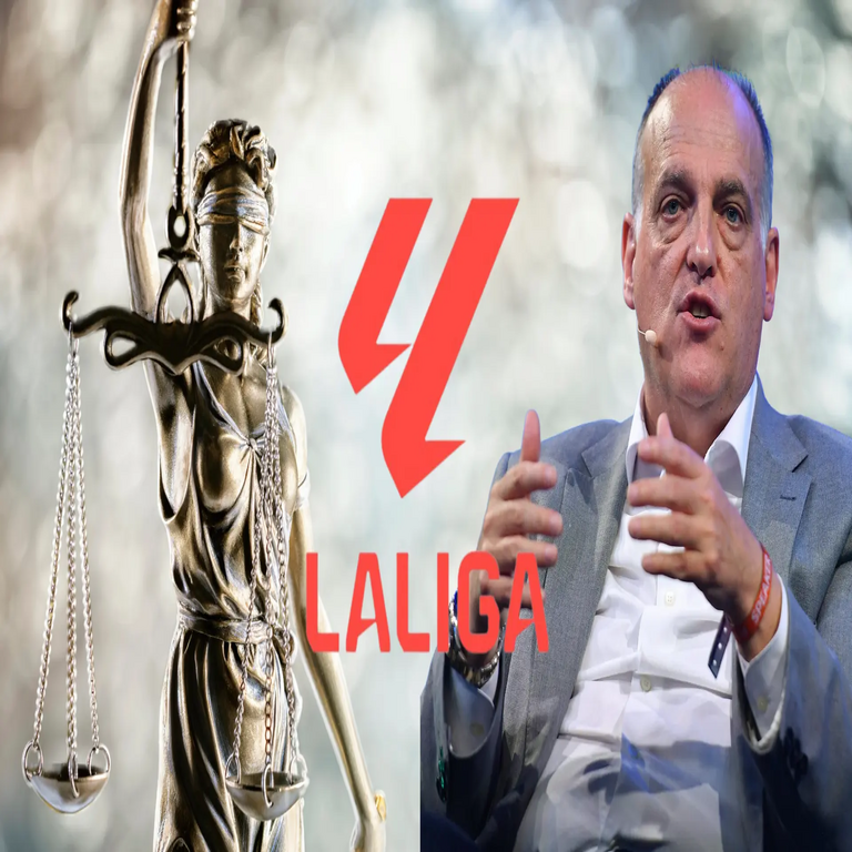 LaLiga podría verse abrumada por una avalancha de demandas judiciales, ya que no se descarta recurrir a los tribunales europeos. LaLiga podría verse abrumada por una avalancha de demandas judiciales, ya que no se descarta recurrir a los tribunales europeos.