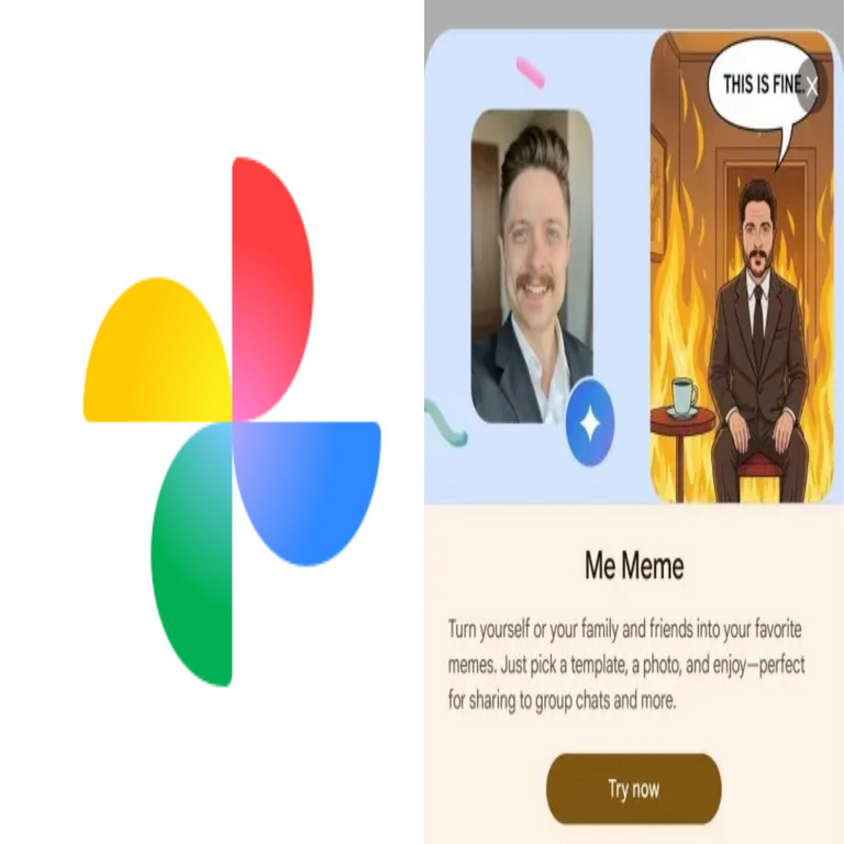 Método para generar un meme personal mediante una funcionalidad de Google Fotos.