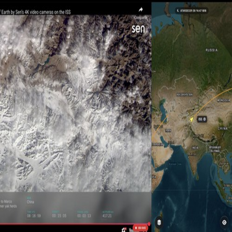 Descubre este mapa interactivo avanzado que permite visualizar la Tierra en resolución 4K en tiempo real desde el espacio y rastrear satélites de manera precisa.