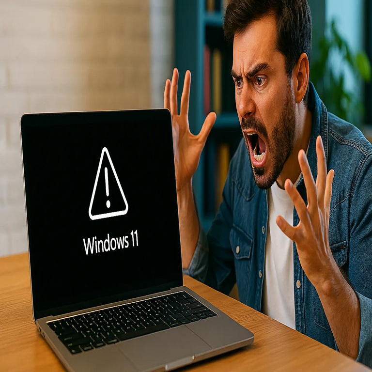 Windows 11 presenta fallos nuevamente: la actualización más reciente provoca pantallas en negro en miles de dispositivos.