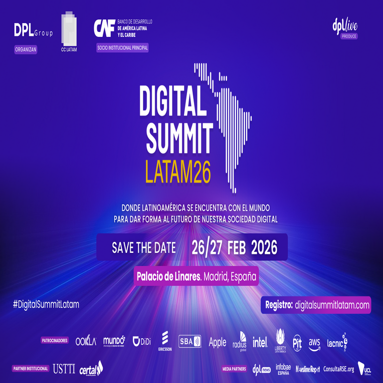 La Cumbre Digital Latam 2026 congregará en Madrid a líderes internacionales para analizar el futuro de la conectividad, la regulación y la diplomacia digital.