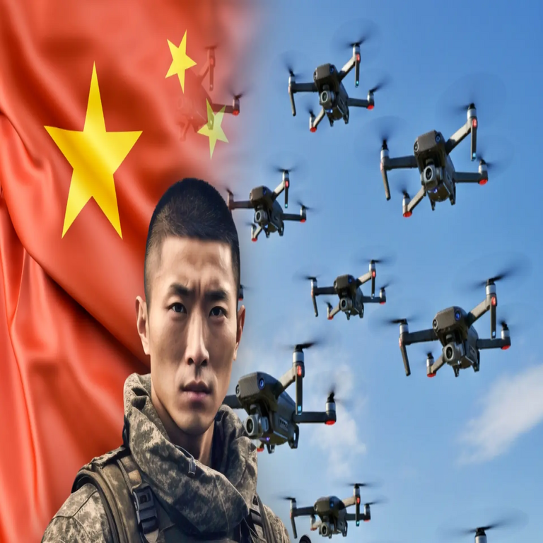 China presenta una amenaza con un enjambre de 200 drones equipados con inteligencia artificial, controlados por un solo soldado mediante un algoritmo inteligente que les confiere autonomía operativa incluso tras la interrupción de las comunicaciones. China presenta una amenaza con un enjambre de 200 drones equipados con inteligencia artificial, controlados por un solo soldado mediante un algoritmo inteligente que les confiere autonomía operativa incluso tras la interrupción de las comunicaciones.
