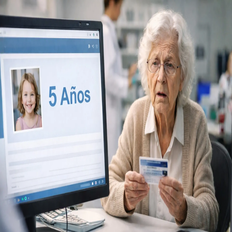 Por un error informático, a una médica de 105 años se le dio de baja del registro de profesionales generales y se la reasignó a un pediatra, dado que el sistema la registra con solo 5 años de edad.