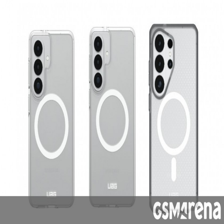 Diseño de la línea Galaxy S26 revelado mediante renders filtrados de fundas magnéticas.