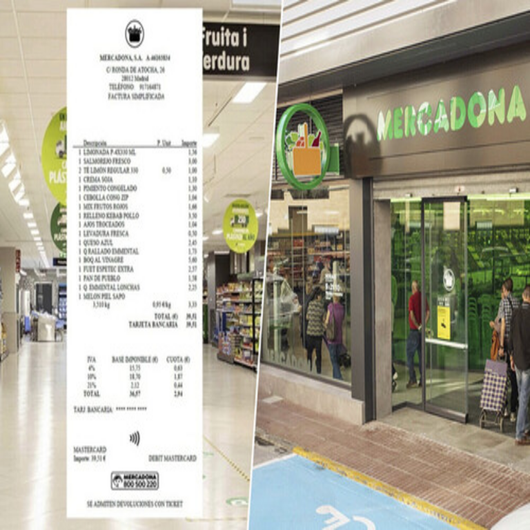 Mercadona y otros supermercados consumen grandes volúmenes de papel en la emisión de tickets que apenas se utilizan, y ahora impulsan modificaciones en este proceso.