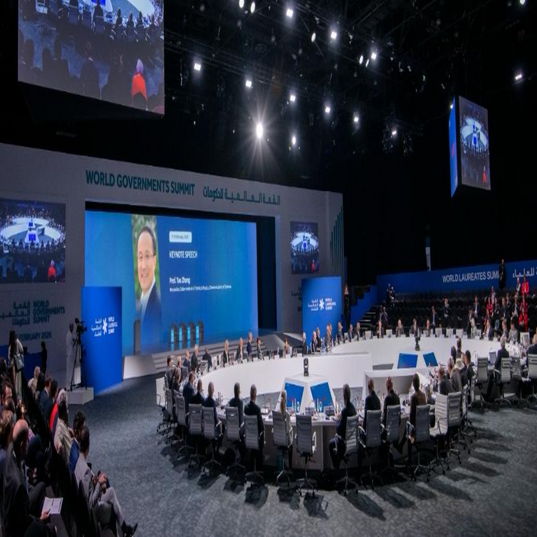 Colombia reafirma su posición de liderazgo en innovación pública y avances tecnológicos durante el World Governments Summit 2026 en Dubái. Colombia reafirma su posición de liderazgo en innovación pública y avances tecnológicos durante el World Governments Summit 2026 en Dubái.