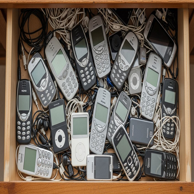 Pasos recomendados para gestionar teléfonos, iPods y otros dispositivos obsoletos antes de su desecho.