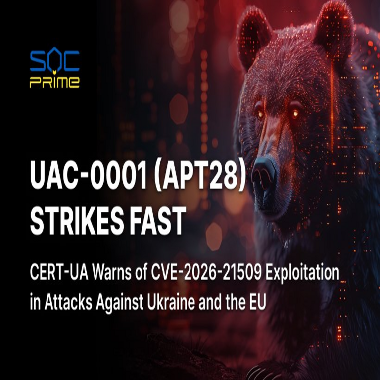 Identificación de Incidente UAC-0001 (APT28): Entidad Apoyada por Rusia Explota de Forma Activa la Vulnerabilidad CVE-2026-21509 contra Ucrania y la Unión Europea