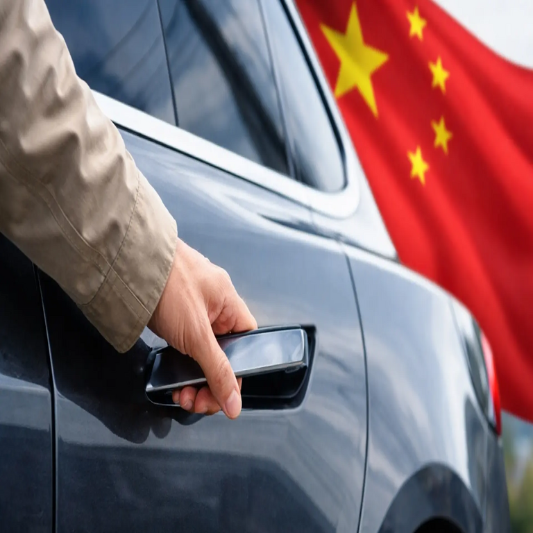 China veta los asas ocultas en las puertas de los vehículos por razones de seguridad.