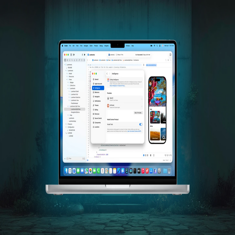 Apple Xcode 26.3 incorpora soporte para agentes de codificación de OpenAI y Anthropic.