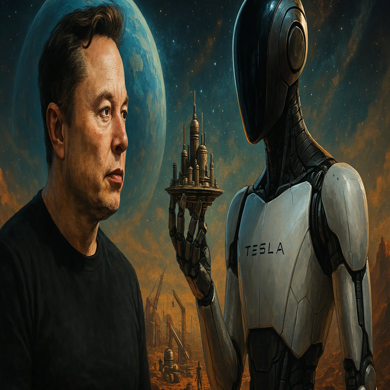 Elon Musk declara que el robot Optimus de Tesla será capaz de establecer una civilización en cualquier planeta, describiéndolo como la primera máquina de Von Neumann.