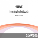 Huawei programa un evento de anuncio de productos para el 26 de febrero.