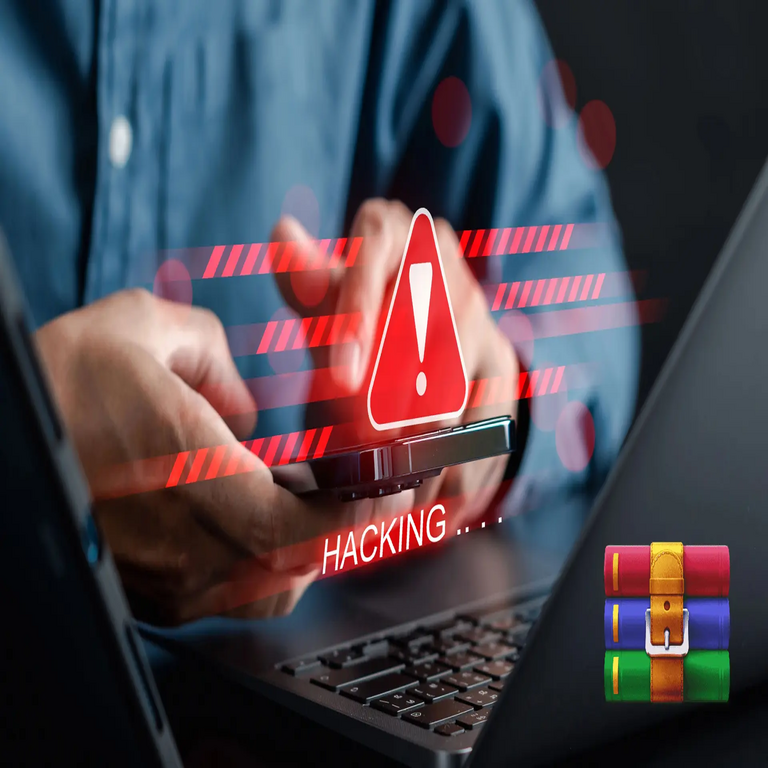 Delincuentes cibernéticos explotan una vulnerabilidad en WinRAR para infiltrar malware en sistemas.