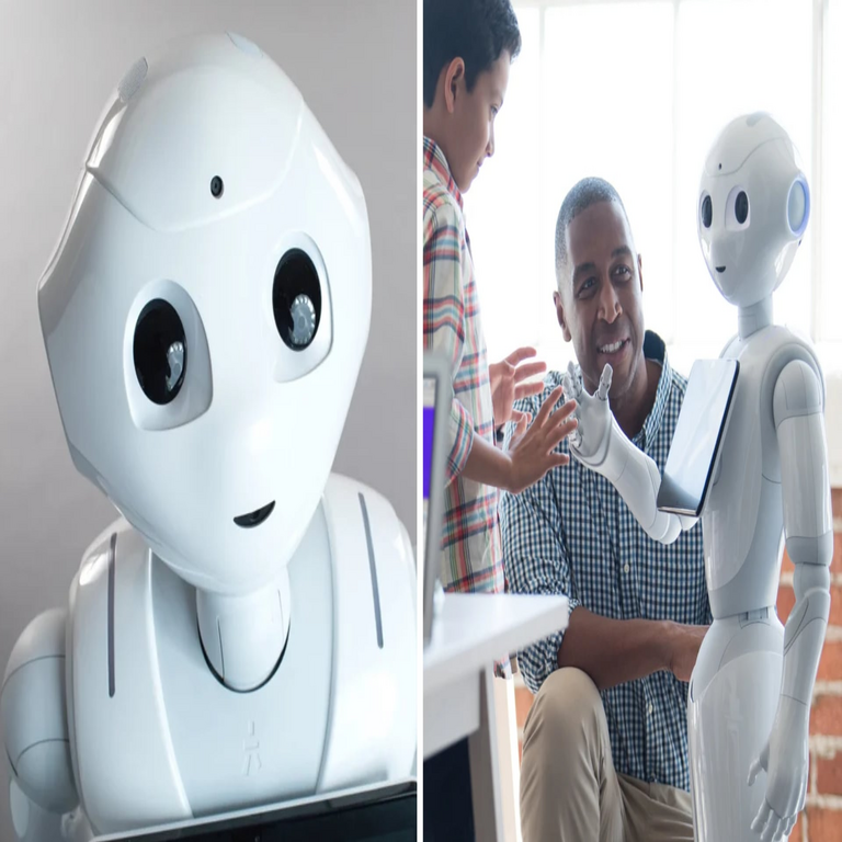 Pepper, el pionero robot humanoide fabricado en serie y distinguido por Guinness World Records.