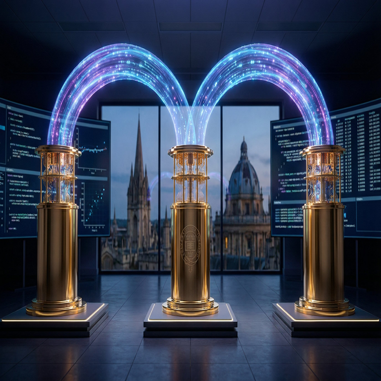 Los científicos de Oxford han logrado un avance que acerca la realización del internet cuántico.