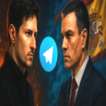 Pável Dúrov, director ejecutivo de Telegram, critica a Pedro Sánchez afirmando que España avanza hacia un control totalitario mediante las normativas contra las redes sociales.
