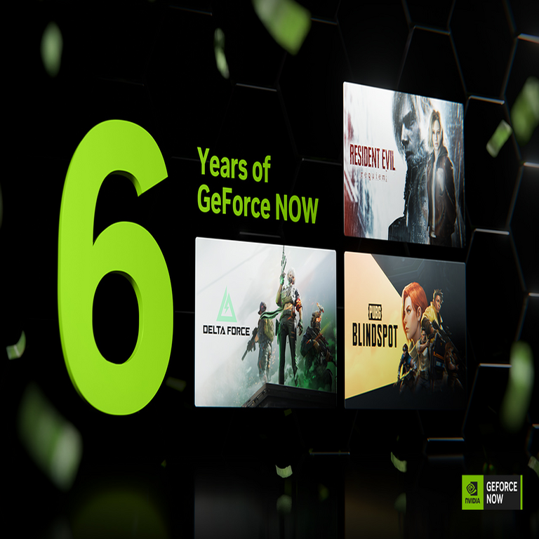 GeForce NOW conmemora seis años de transmisión en streaming con la incorporación de 24 juegos en febrero.