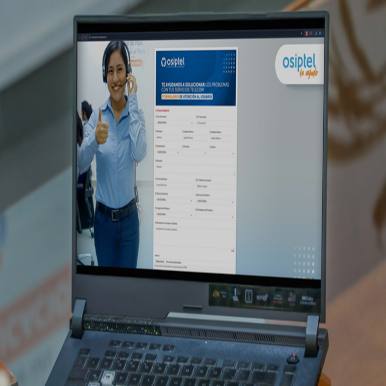 ¿Tiene dudas o inconvenientes con sus servicios de telecomunicaciones? Osiptel introduce un nuevo formulario digital para la atención de usuarios.