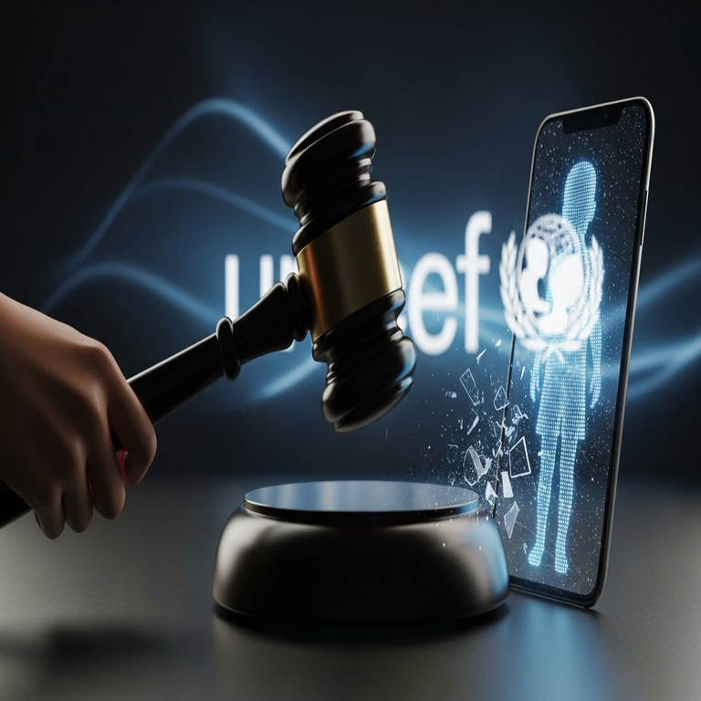 UNICEF insta a la penalización del empleo de inteligencia artificial en la generación de material de abuso sexual infantil.