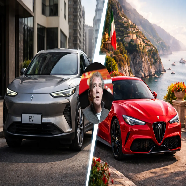 Jeremy Clarkson, presentador y experto en automóviles: En vez de optar por un vehículo chino, adquiera este modelo italiano.