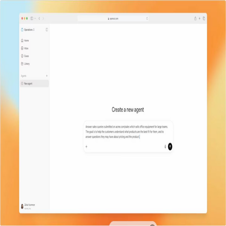 OpenAI presenta una plataforma que permite a las empresas administrar agentes de inteligencia artificial como si fueran empleados.