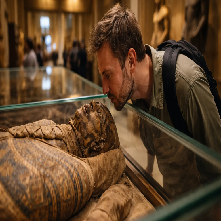 Un museo alemán ofrece la oportunidad de percibir los aromas característicos de las momias egipcias, bajo el lema “Aquí huele a muerto”.