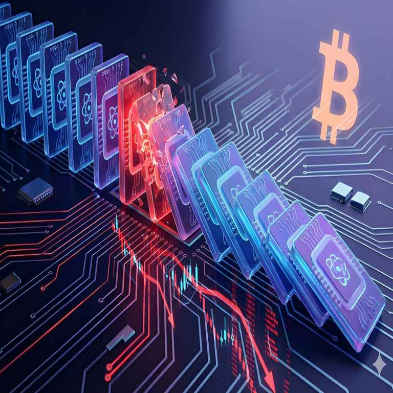 El invierno cuántico genera una caída del 25% en las acciones del sector. El invierno cuántico genera una caída del 25% en las acciones del sector.