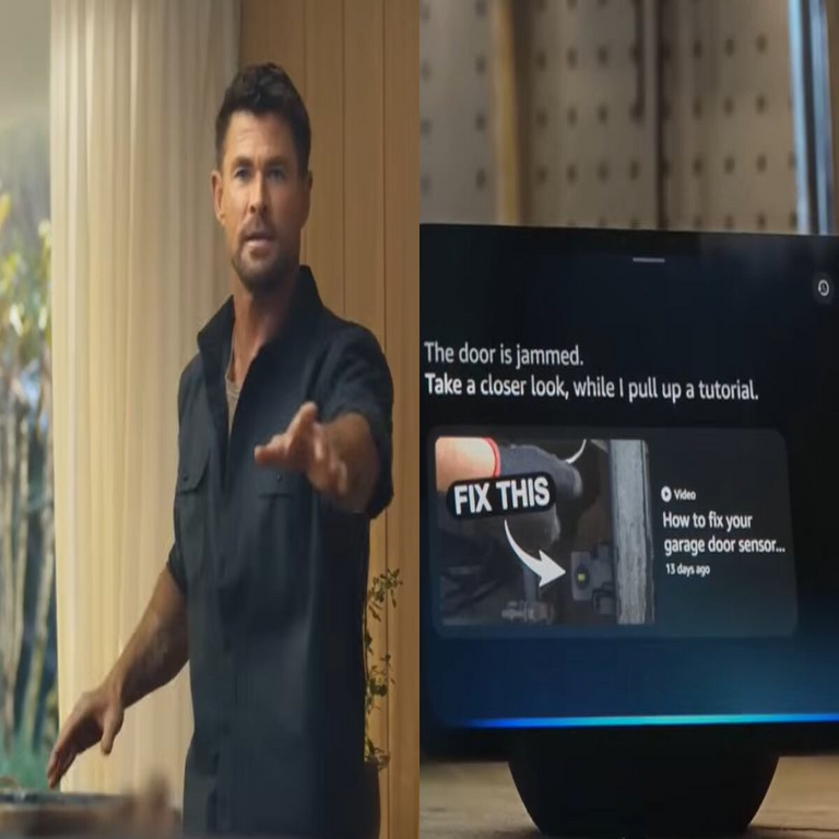 Amazon presenta su anuncio para el Super Bowl: Alexa+ busca superar a Chris Hemsworth.