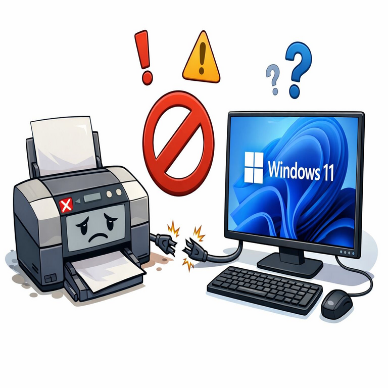 La actualización de Windows 11 podría causar incompatibilidad entre tu impresora y el PC. La actualización de Windows 11 podría causar incompatibilidad entre tu impresora y el PC.