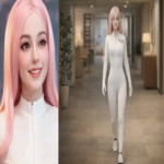 China introduce el primer robot biomimético histórico que imita la marcha humana, sonríe y guiña un ojo.