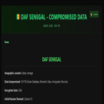 Senegal cierra la oficina de identificación nacional tras un ciberataque de ransomware.