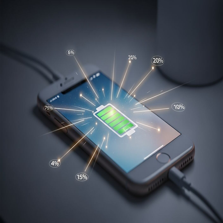 Métodos para prevenir la degradación de tu iPhone al cargarlo completamente hasta el 100%.