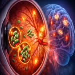 Investigadores asocian bacterias oculares habituales con la demencia y la enfermedad de Alzheimer.