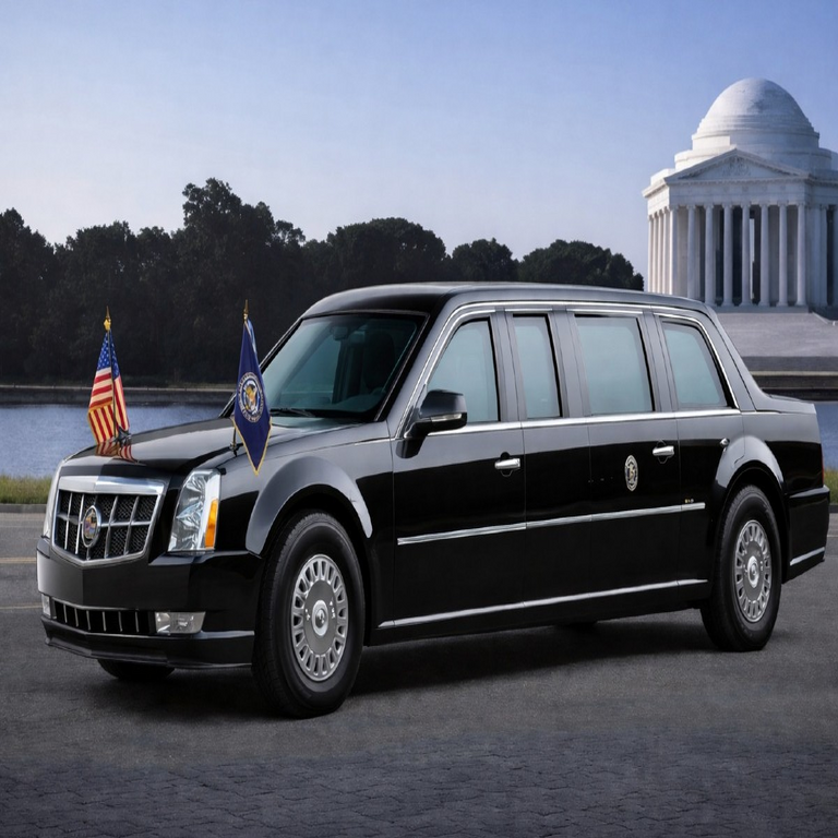 La Bestia: así es el vehículo presidencial de Trump equipado con tecnología militar.