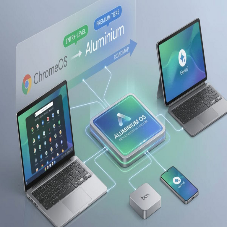 Gemini servirá como base fundamental del sistema operativo Aluminium OS para computadoras, incorporando accesos directos y atajos.