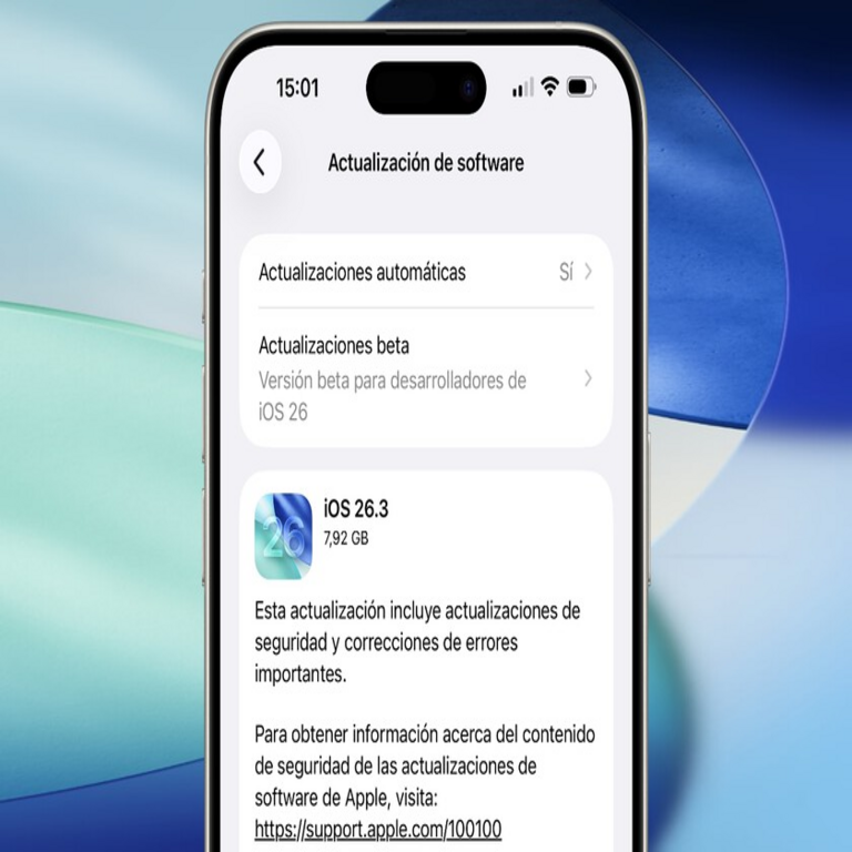 Apple libera de forma oficial iOS 26.3 para el público general, y estas son las innovaciones que ya puedes disfrutar en tu iPhone.