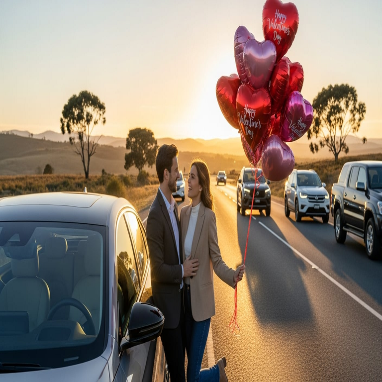 Itinerarios románticos: selecciona el vehículo que armonice de manera óptima con tu pareja en términos de tecnología y diseño.