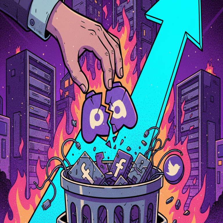 Éxodo masivo: las alternativas a Discord registran un explosivo incremento de 10.000 búsquedas en Google