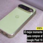 Nuevo precio mínimo del Google Pixel 10: ahora disponible con un descuento adicional de 50 euros en la versión de 256 GB.