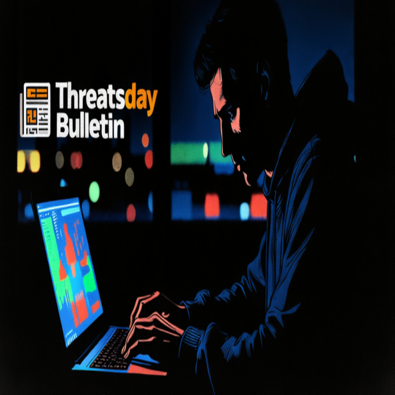 Boletín ThreatsDay: Ejecución remota de código mediante prompts de IA, vulnerabilidad de cero clics en Claude, cargador RenEngine, exploits cero-días automáticos y más de 25 informes.