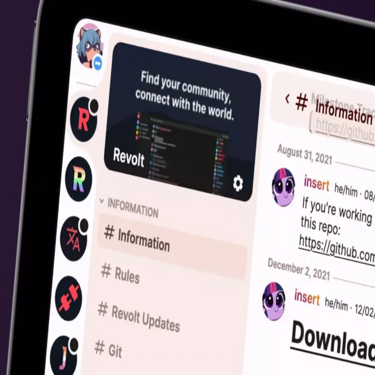 Stoat: la aplicación de mensajería que diversos analistas consideran el sucesor ideal de Discord.